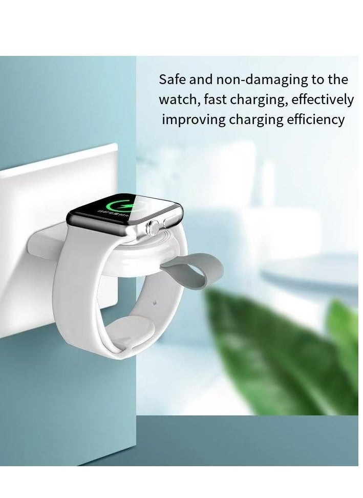 Watch wireless charger suitable for wireless charging magnetic charging generations 1-9 (type-c single wire metal version)