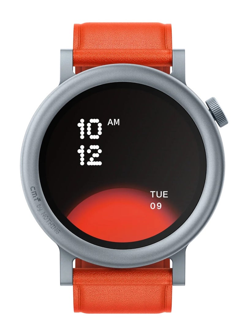CMF Watch Pro 2 Smartwatch for Men Women, Fitness Tracker with Heart Rate, SPO₂ Monitoring,120 Sports Model, Bluetooth Calls with AI Noise Reduction, IP68 Waterproof with GPS for Android iOS Orange