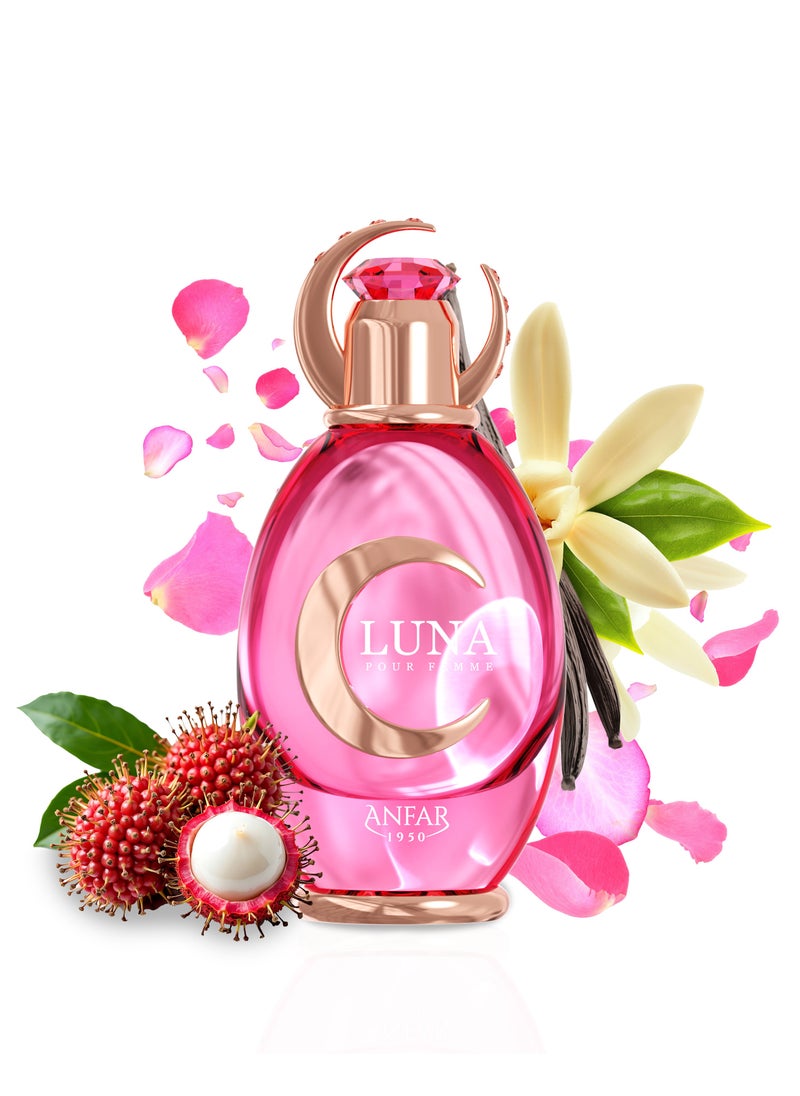 ANFAR 1950 ZENIT LILAC Pour Femme Extrait de Parfum, 100 ml, Magnolia & Freesia, Lily of the Valley, Rose.FOR WOMEN