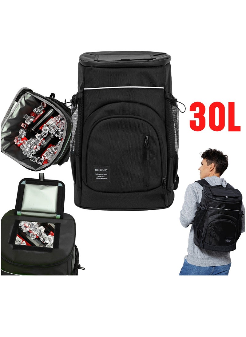 30L Insulated Backpack ,Cooler Large Capacity to Picnics, Camping Hiking Beach Park Trips