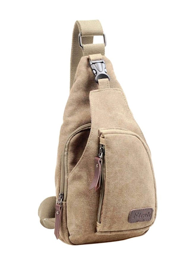 Canvas Military Bag Khaki