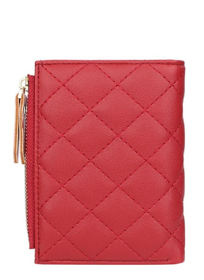 Women's Wallet Vertical Metal Buckle Elegant Multi Card Wallet