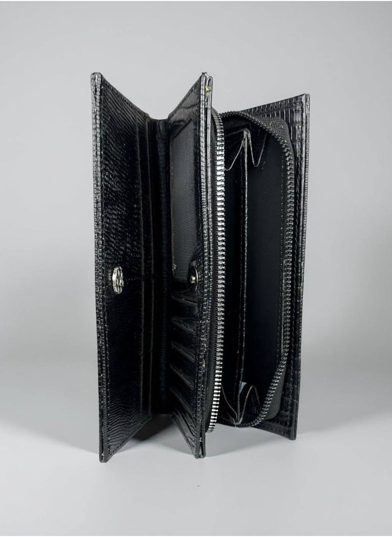 Elegant ladies Natural Leather Wallet | For Cards, Cash, Coins & Document- celora