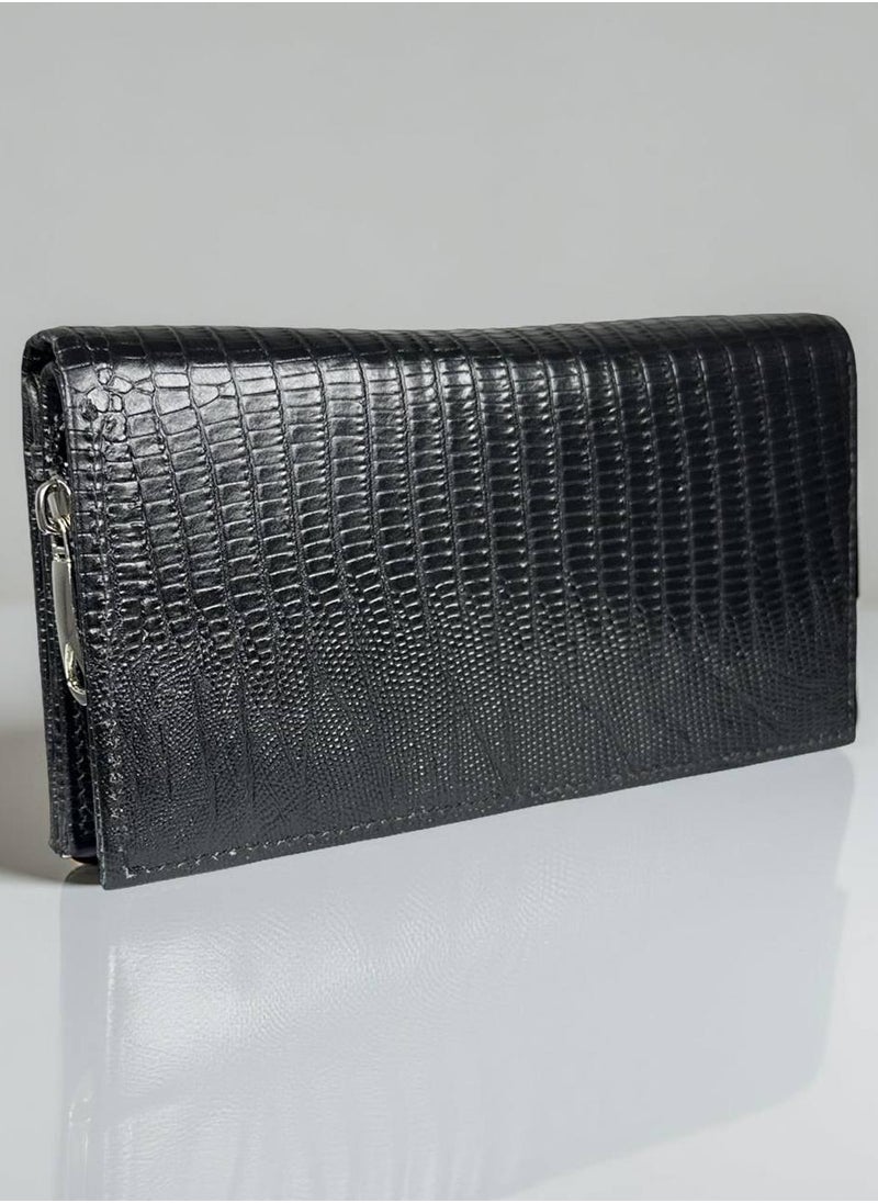 Elegant ladies Natural Leather Wallet | For Cards, Cash, Coins & Document- celora