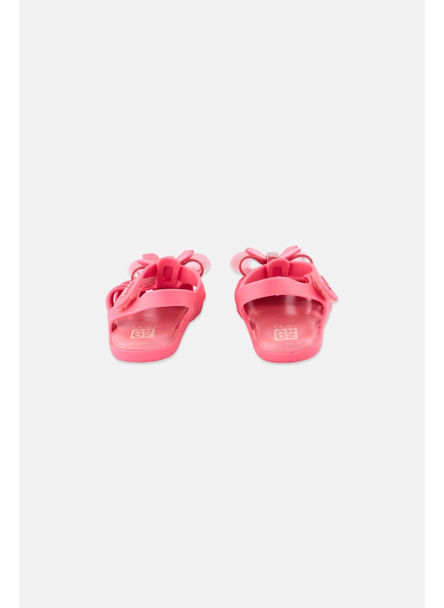 Toddlers Girl Velcro Sandals, Pink