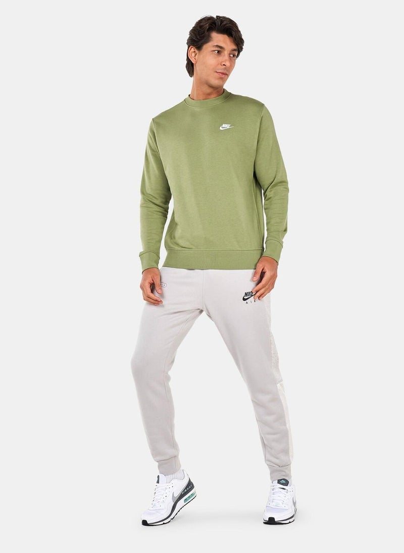 Men's Air Brushed-Back Fleece Joggers