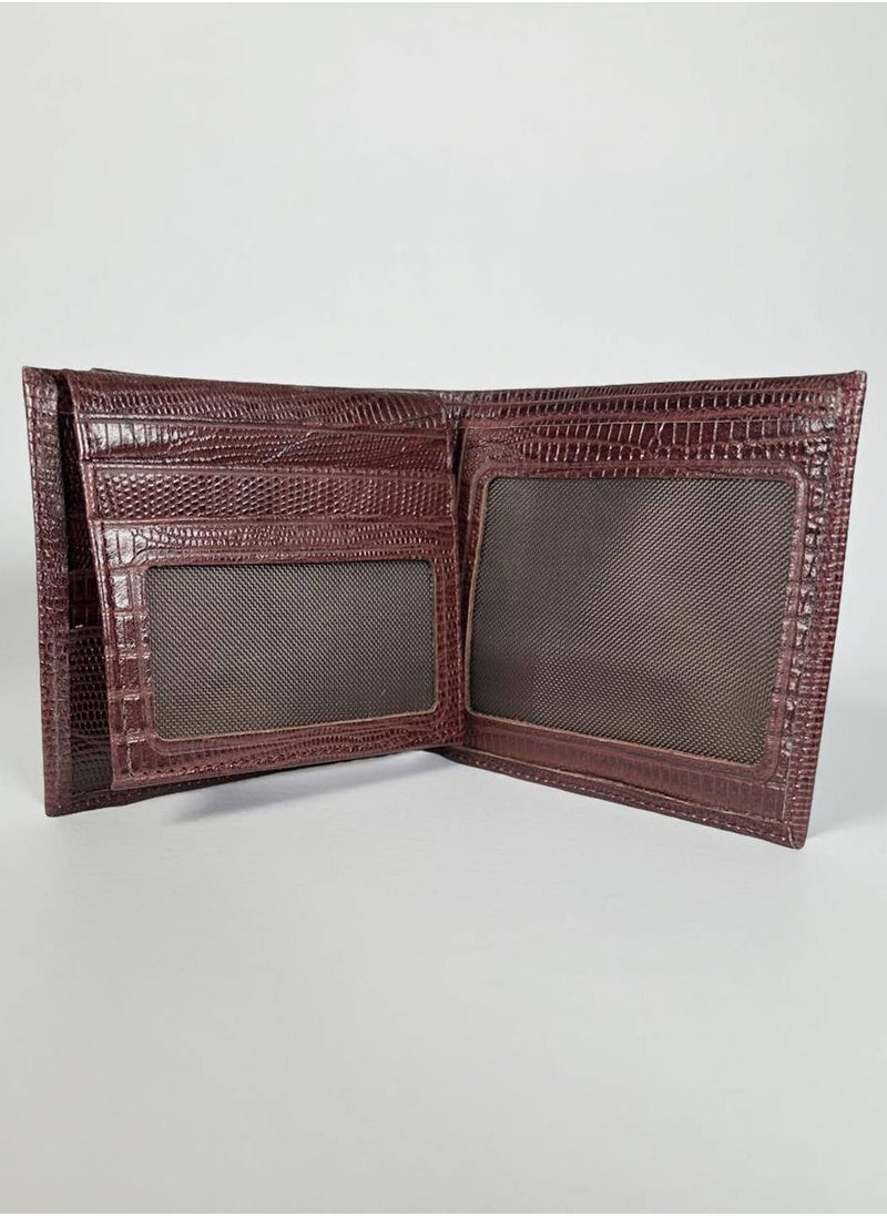 Men’s Genuine Leather Wallet with Built-in Card Holder –celora