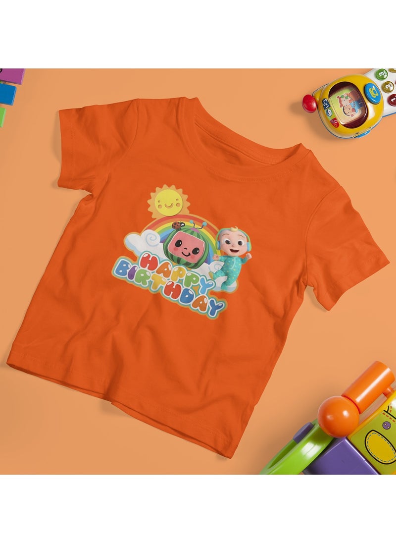 Happy Birthday Cocomelon Kid's t-shirt
