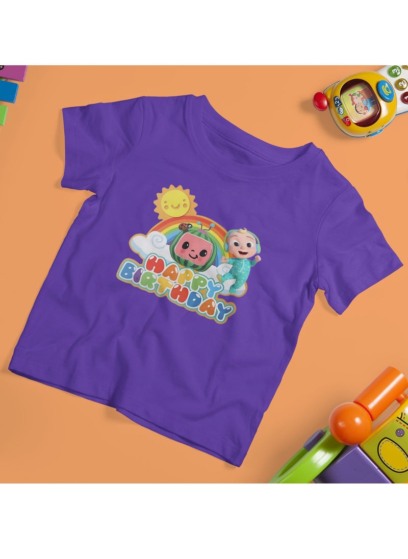 Happy Birthday Cocomelon Kid's t-shirt