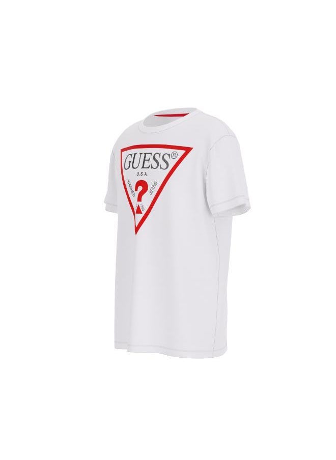 Kids Slogn Crew Neck T-Shirt