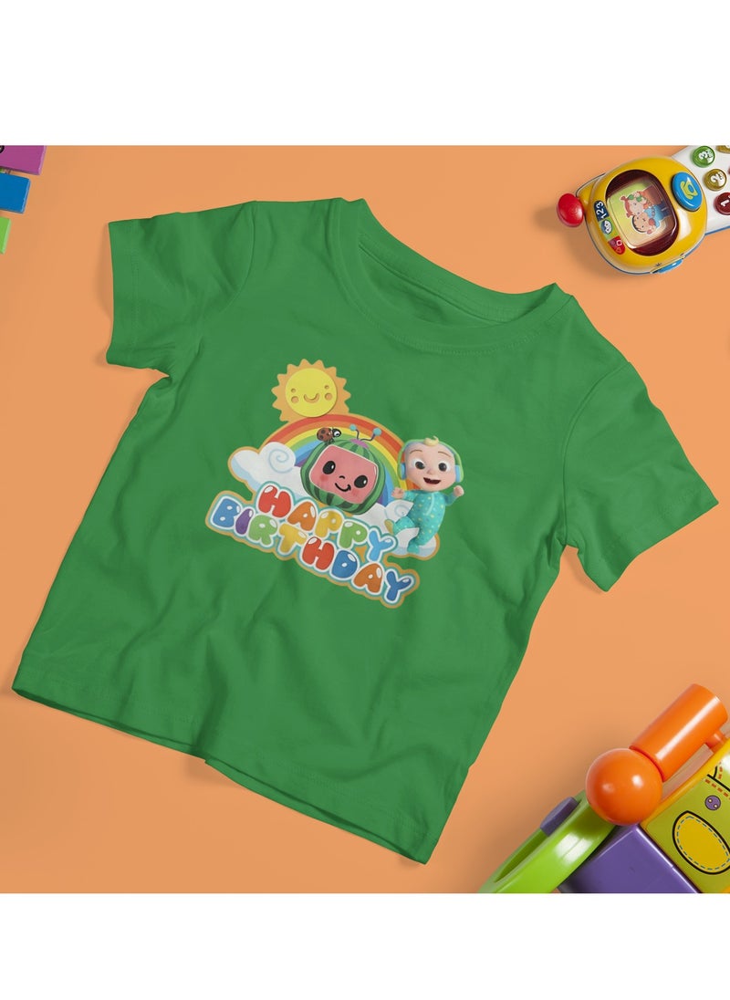 Happy Birthday Cocomelon Kid's t-shirt