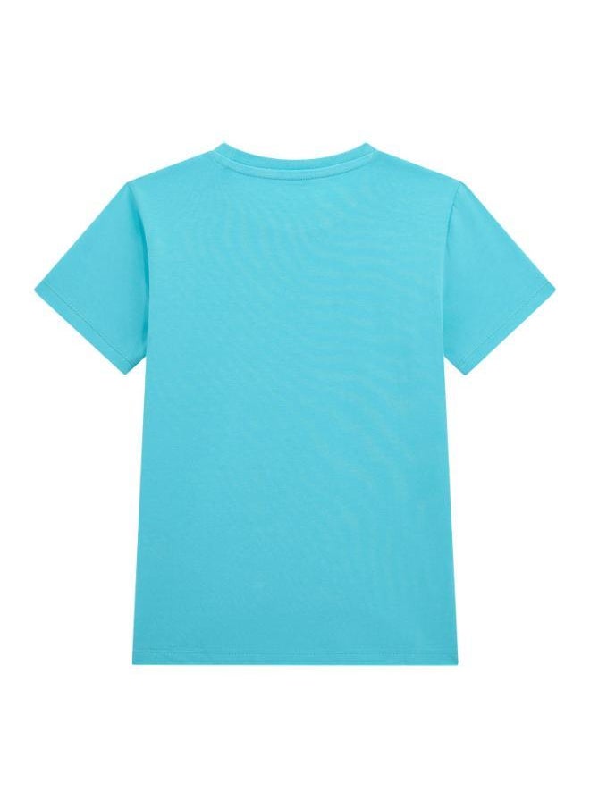 Kids Slogn Crew Neck T-Shirt