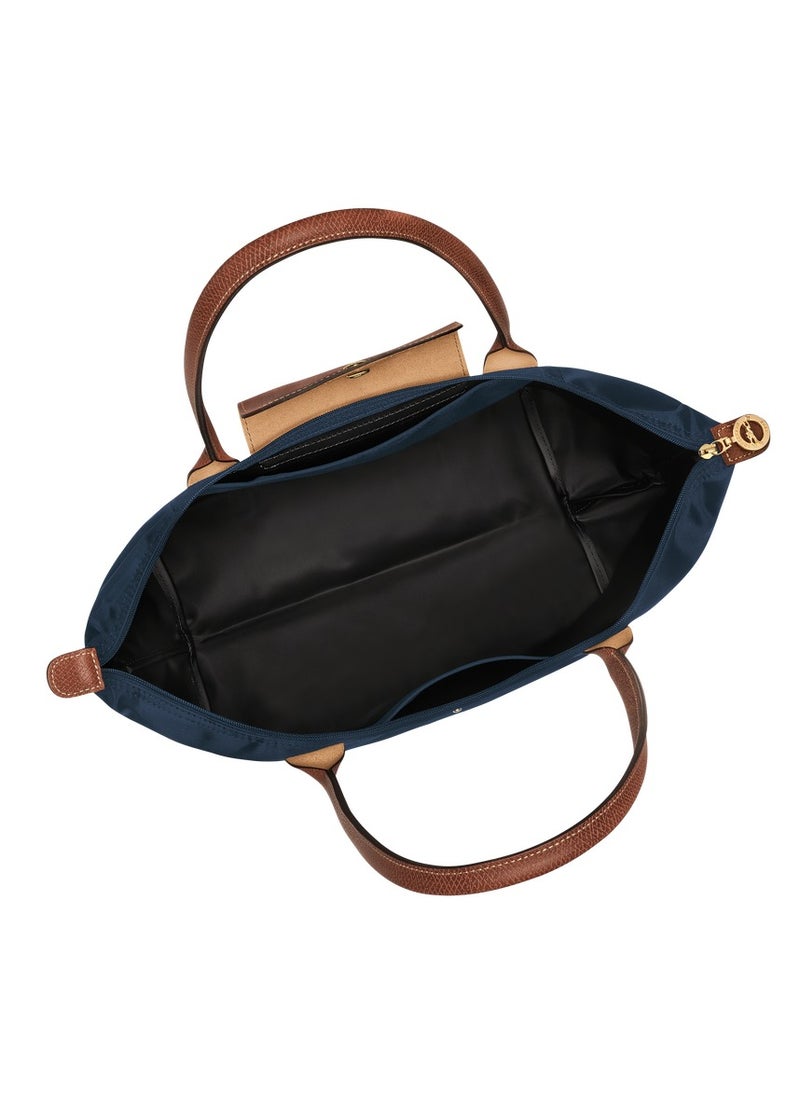 women's large tote bag, handbag, shoulder bag, navy blue classic style Topic