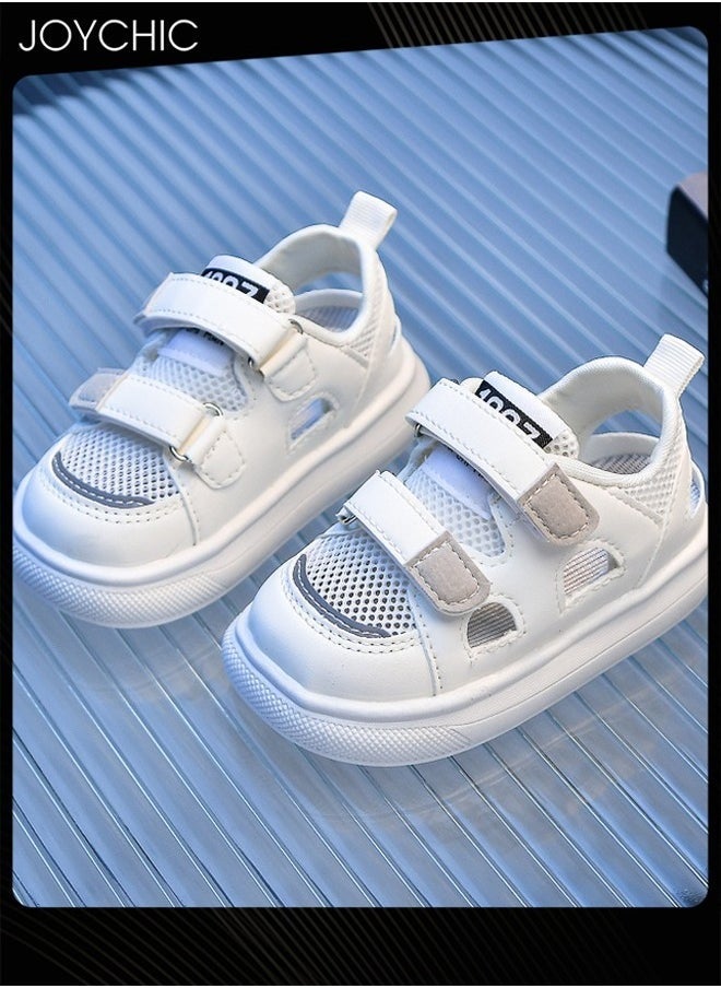 Boys' Summer Casual Open Toe Soft Outdoor Beach Sandal Breathable Sports Water Shoe for Little Child