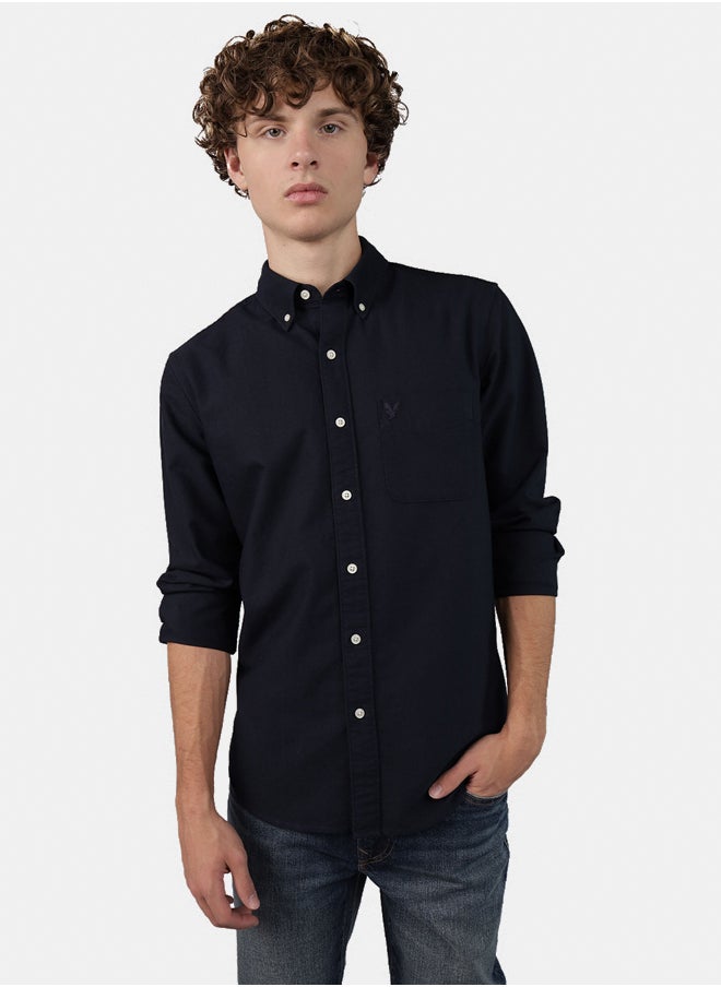AE Slim Fit Everyday Oxford Button-Up Shirt