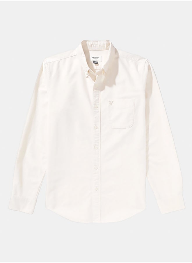 AE Slim Fit Everyday Oxford Button-Up Shirt