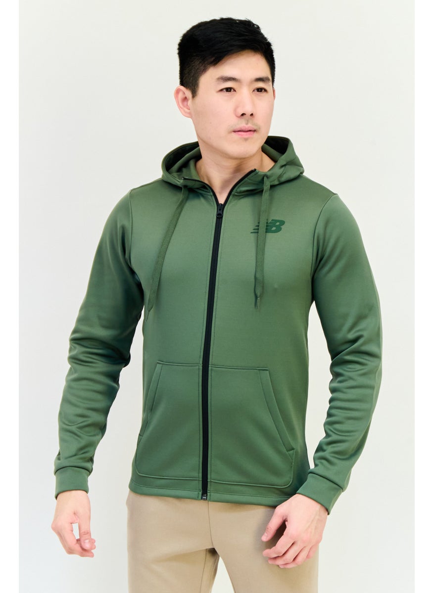 Men Sportswear Fit Long Sleeves Training Sweatshirt, Green