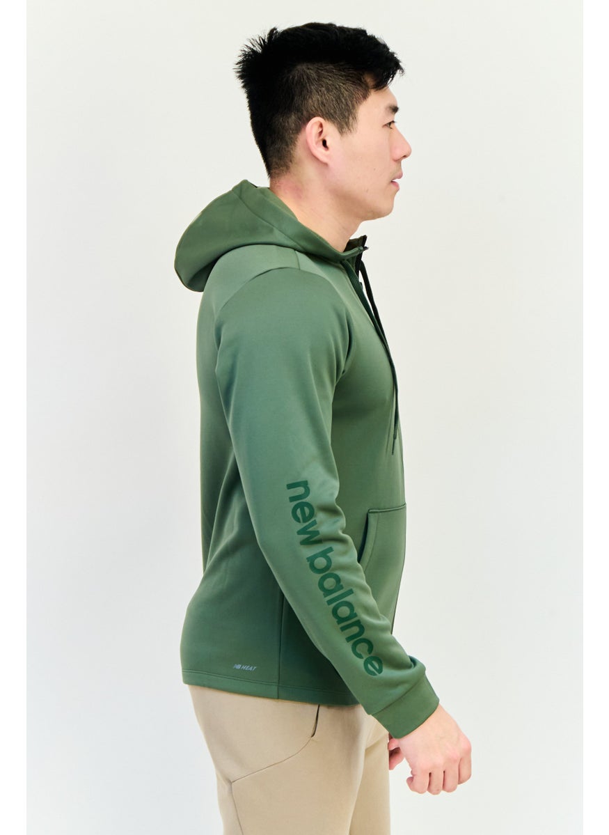 Men Sportswear Fit Long Sleeves Training Sweatshirt, Green