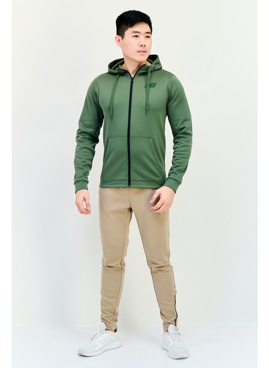 Men Sportswear Fit Long Sleeves Training Sweatshirt, Green