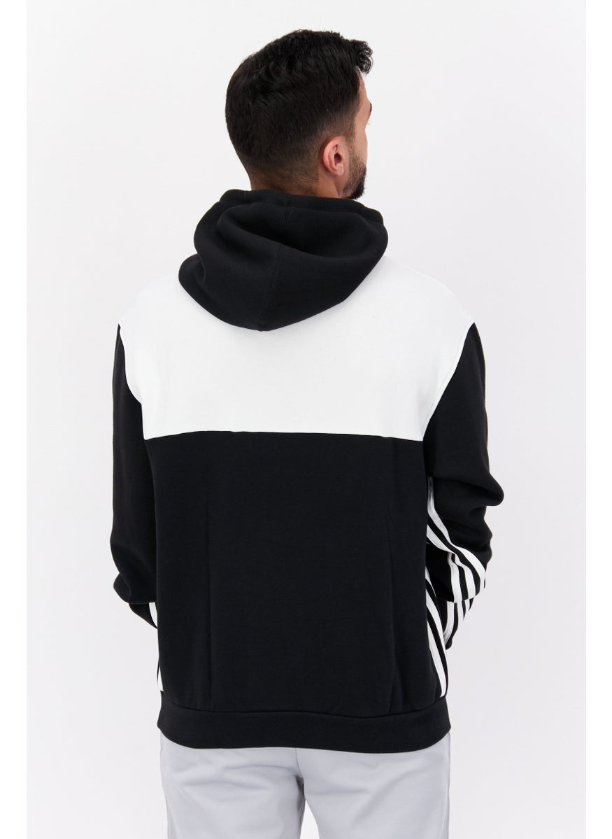 Men Sportswear Fit Long Sleeve Outdoor Hoodie, Multicolor