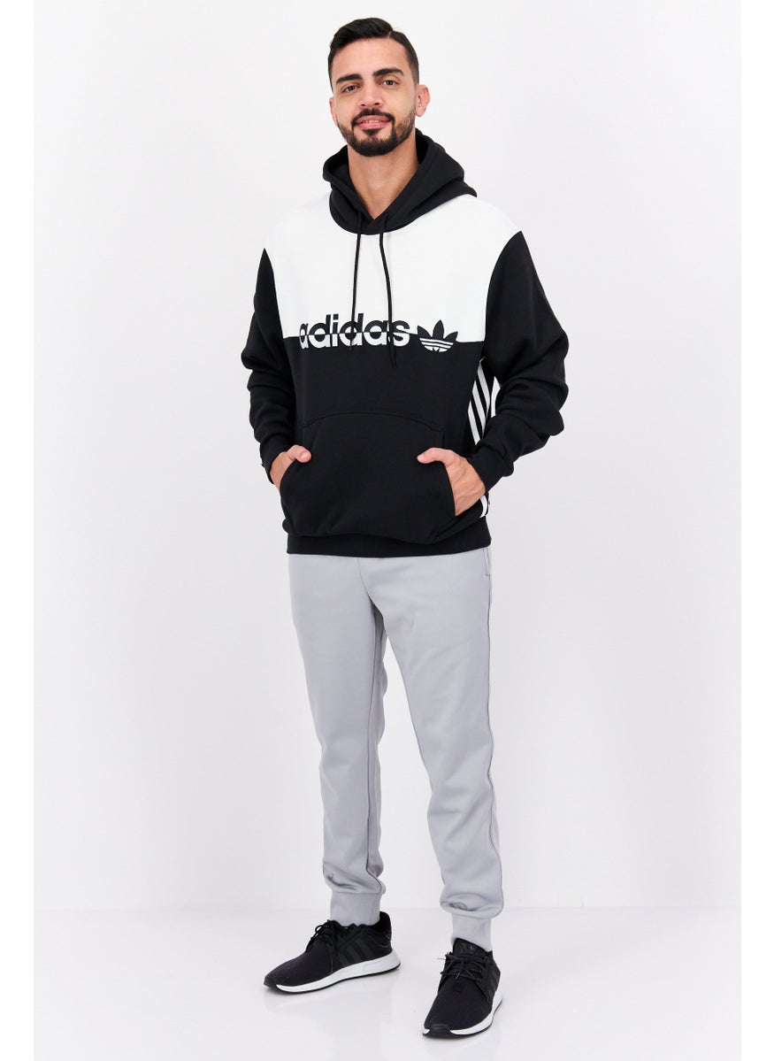 Men Sportswear Fit Long Sleeve Outdoor Hoodie, Multicolor