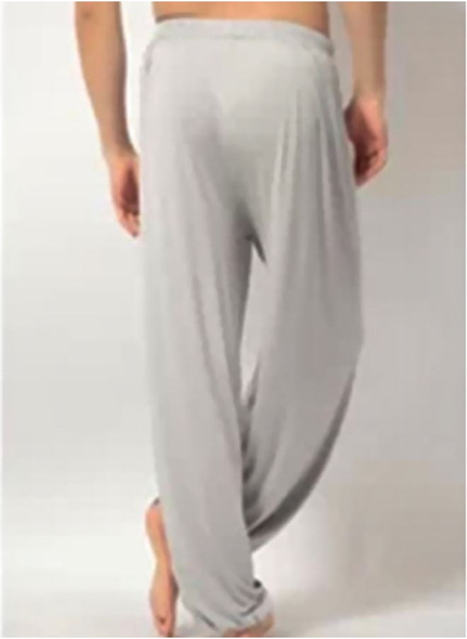 Low Rise Trousers Light Grey