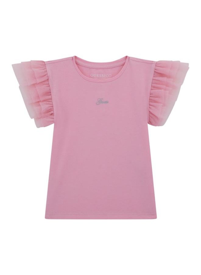 Kids Printe Crew Neck T-Shirt