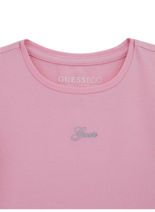 Kids Printe Crew Neck T-Shirt