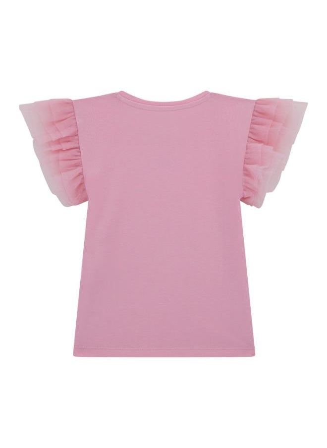 Kids Printe Crew Neck T-Shirt
