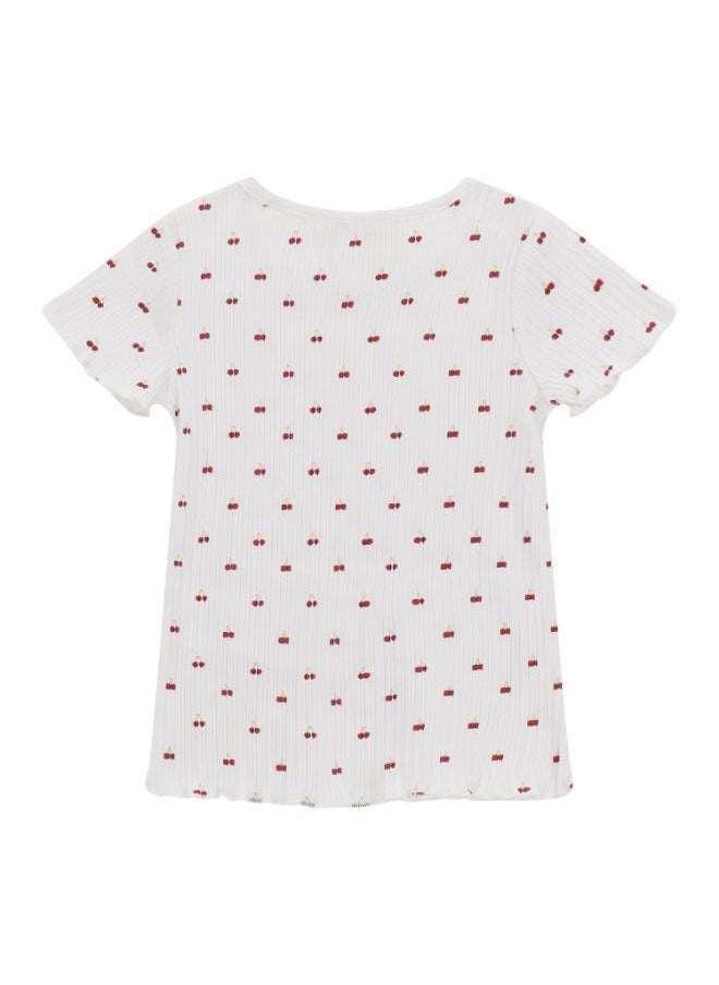 Kids Printe Crew Neck T-Shirt
