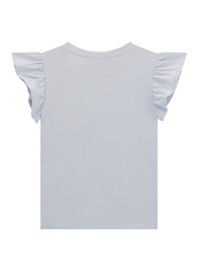 Kids Printed Crew Neck T-Shirt