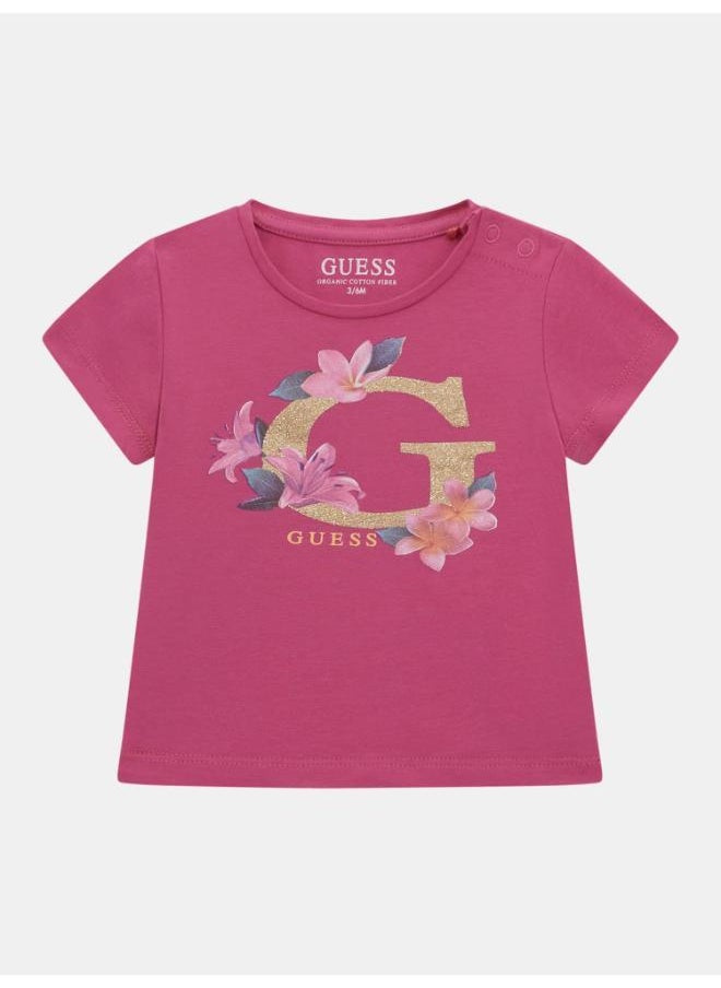 Kids Printed Crew Neck T-Shirt