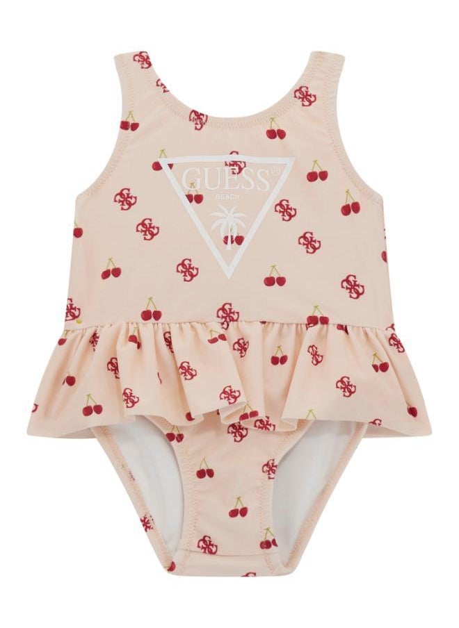 Kind Printed Onesies Swimsuit