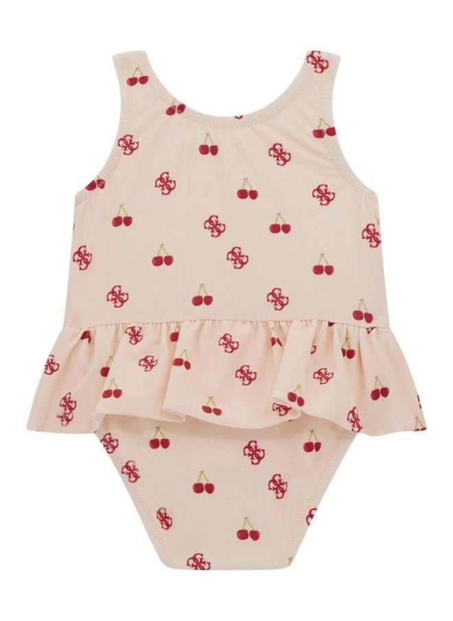 Kind Printed Onesies Swimsuit