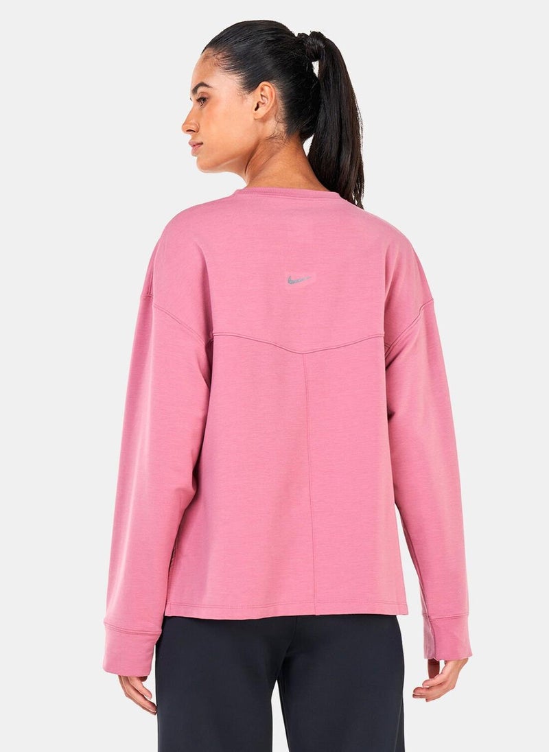 Women's Yoga Dri-FIT Crew Sweatshirt