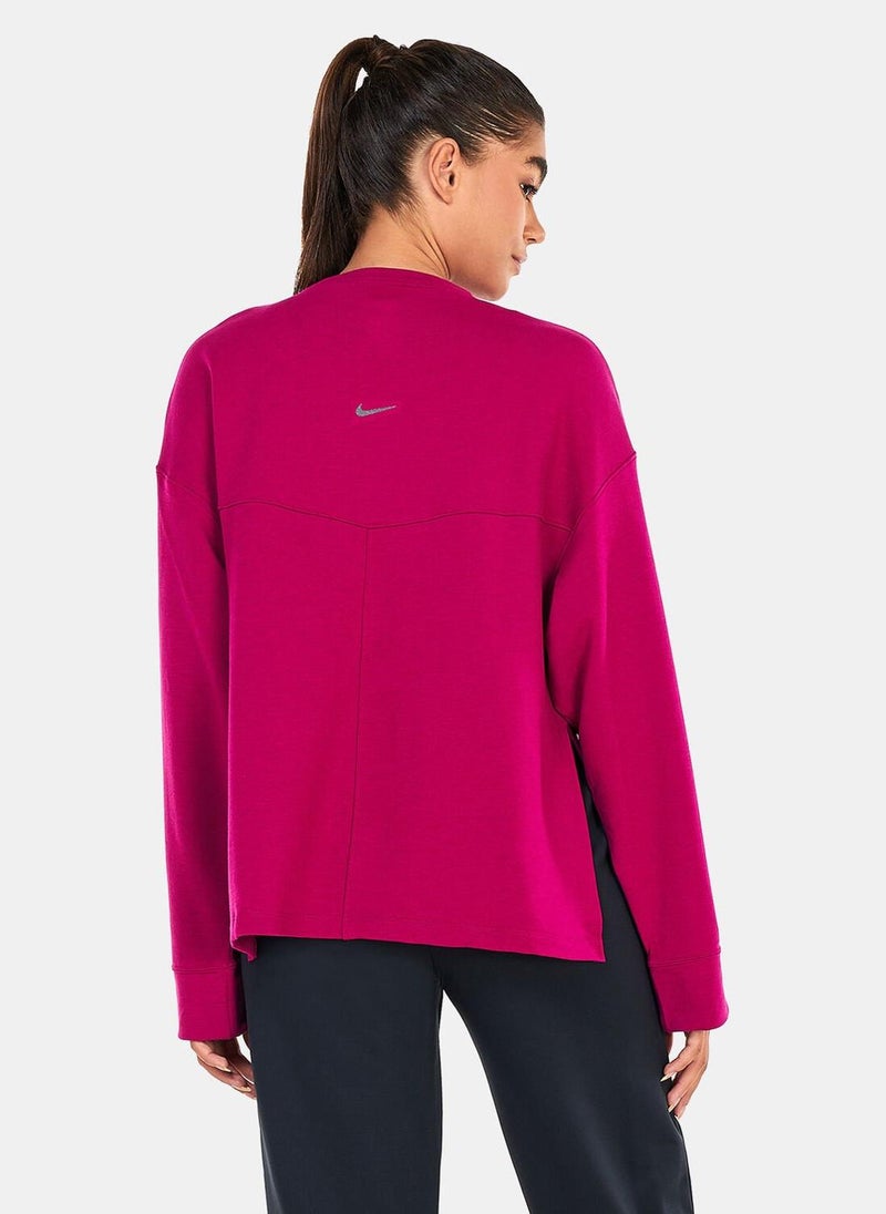 Women's Yoga Dri-FIT Crew Sweatshirt