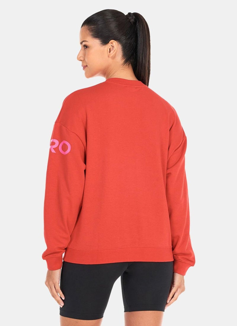 Women's Dri-FIT Get Fit Graphic Crew Sweatshirt