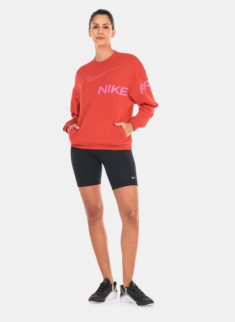 Women's Dri-FIT Get Fit Graphic Crew Sweatshirt