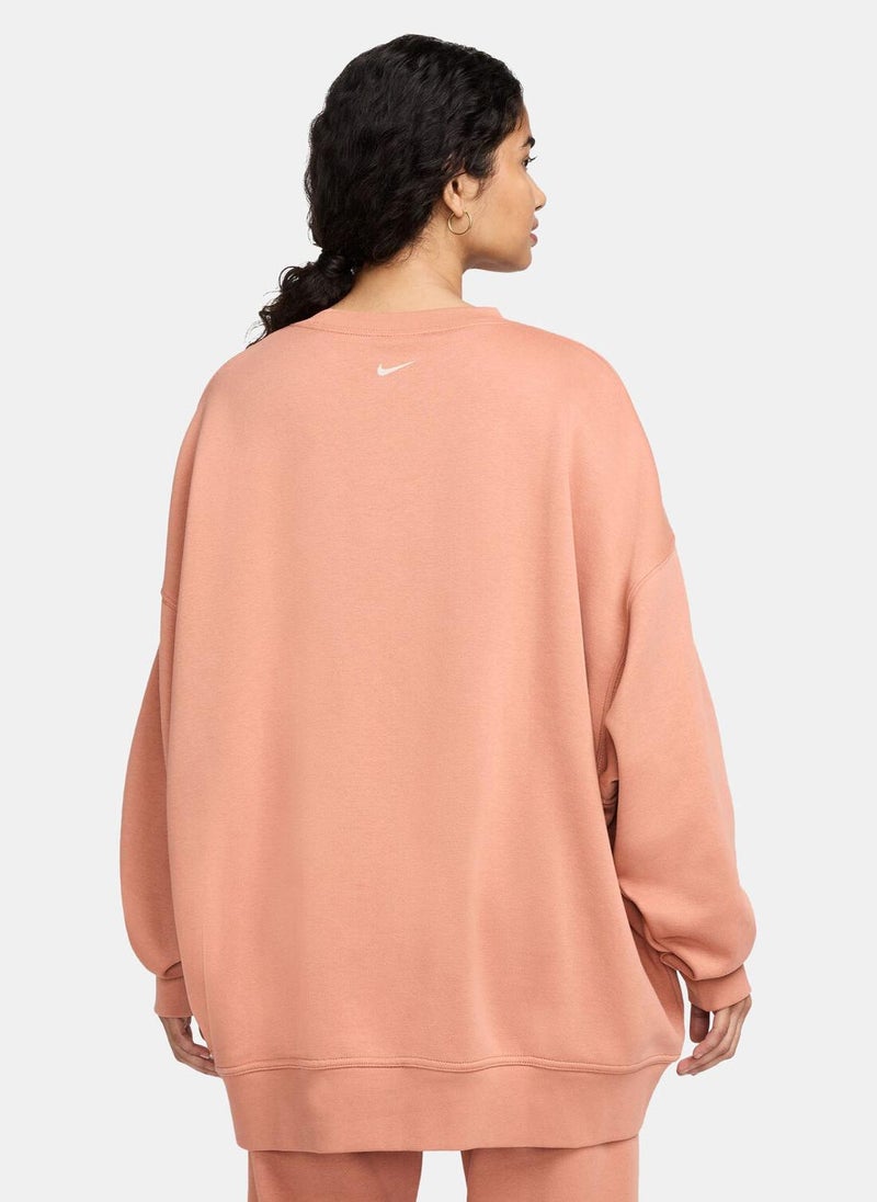 Women's Sportswear Oversized Fleece Sweatshirt