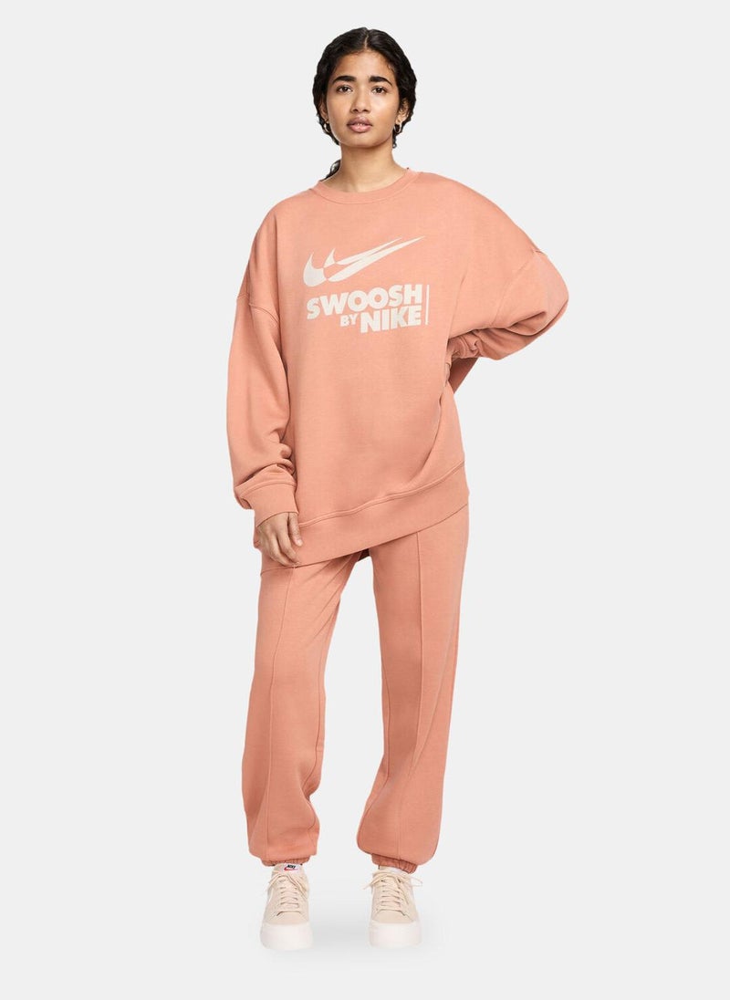 Women's Sportswear Oversized Fleece Sweatshirt