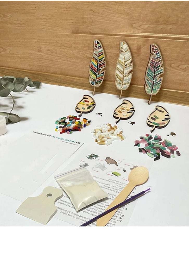 DIY leaf puzzle
