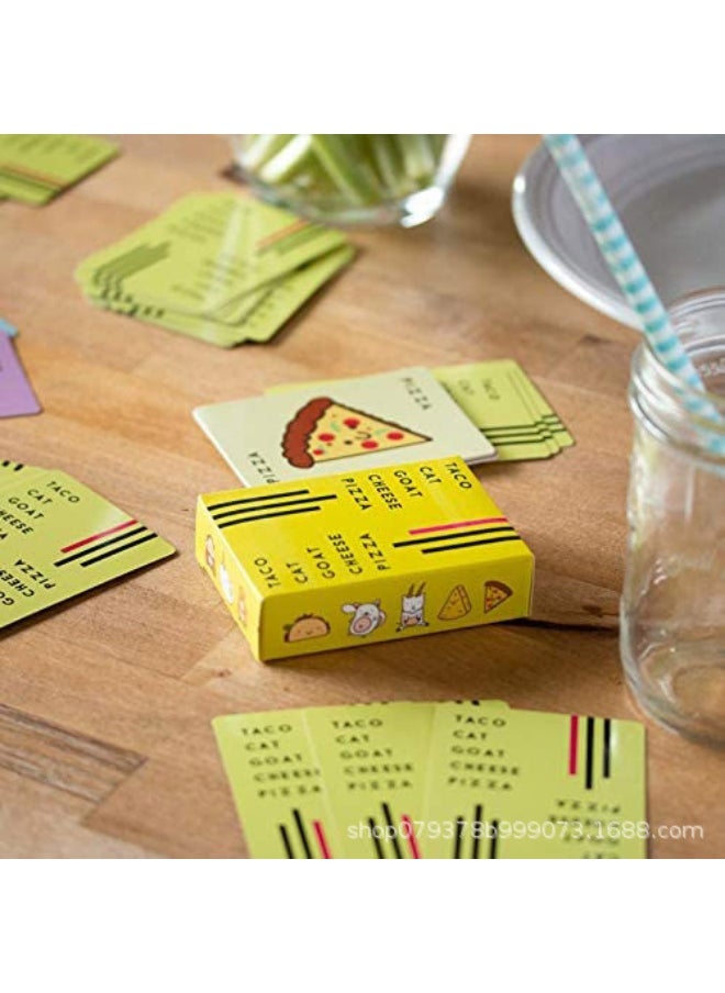 Taco Cat Goat Cheese Pizza Party Game