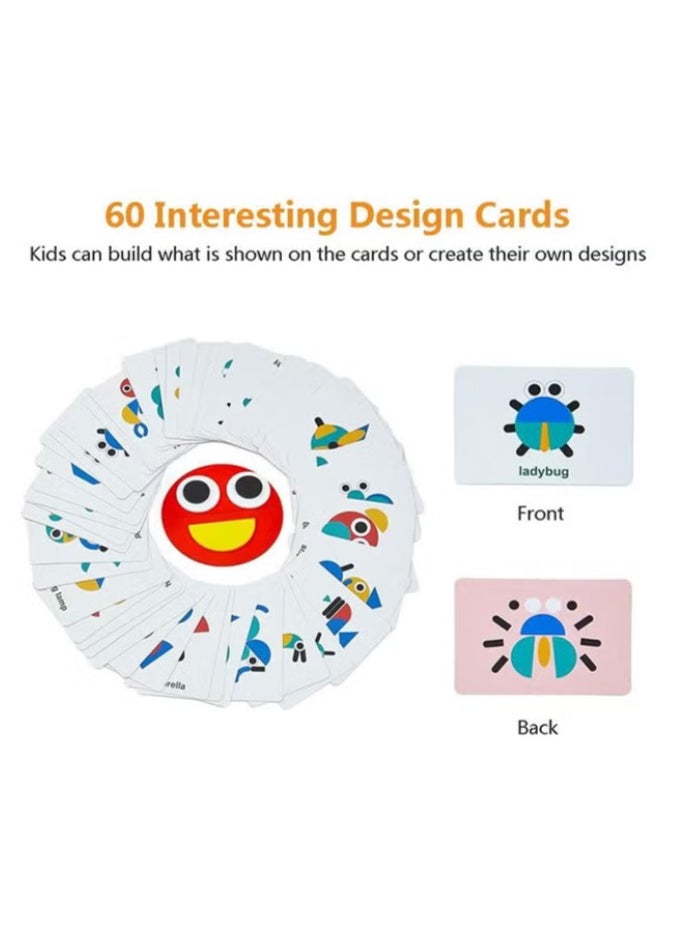 Iron box Montessori fun shape jigsaw puzzle baby early education toy children jigsaw puzzle girl boy