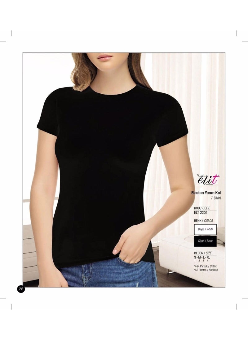 Women's Half Sleeve Lycra Undershirt Athlete 2202- 3 Pieces