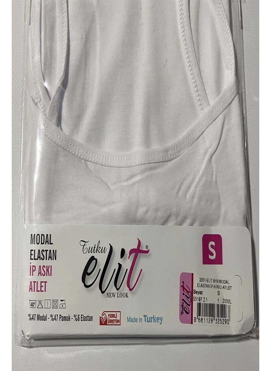Women's Modal Lycra Rope Strap Athlete 2001- 3 Pieces