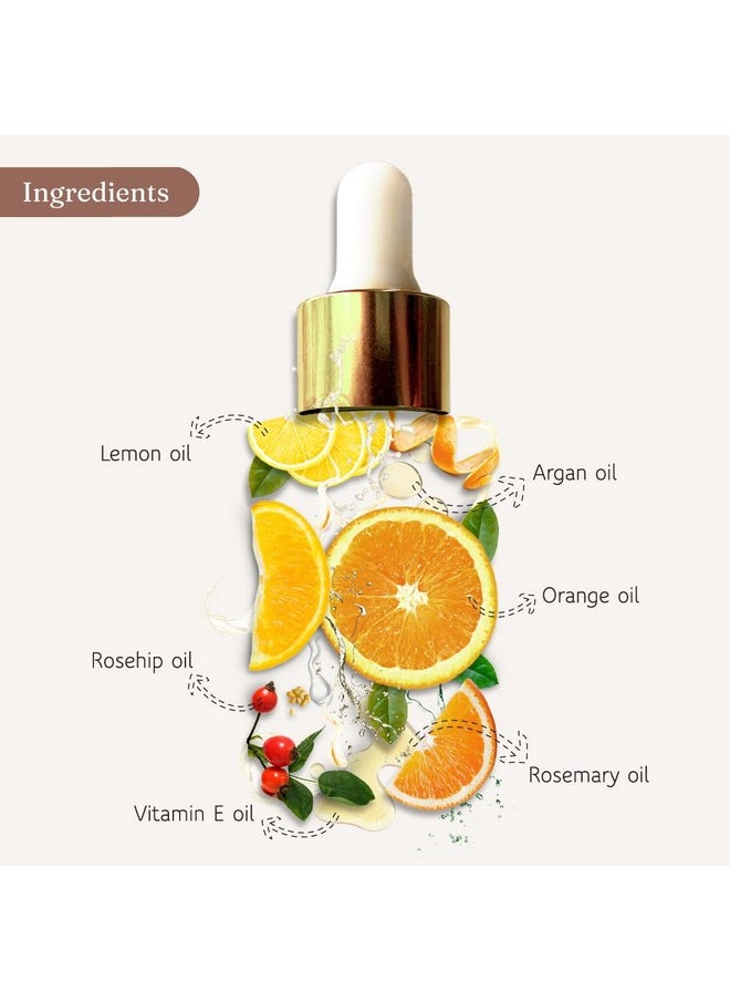 . Oh My Glow! | Dark Spots Uneven Skin Tone & Dull Skin Treatment | Vitamin C, Vitamin A, Vitamin B-Complex, Vitamin E, And Argan Oil | An Oil-Based Glow-Boosting Vitamin C Face Serum For Men & Women | 30 Ml