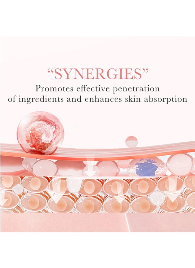 Rose Hyaluronic Acid，98% Moisturizing Essence Facial Serum Hydration Shrink Pores Anti-Oxidation Nourishes 30ml