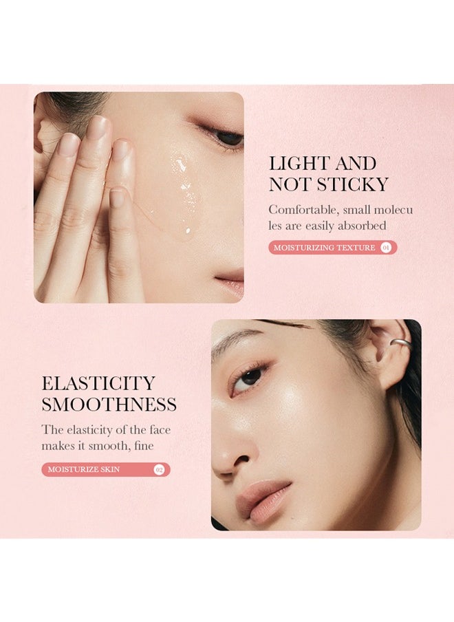 Rose Hyaluronic Acid，98% Moisturizing Essence Facial Serum Hydration Shrink Pores Anti-Oxidation Nourishes 30ml
