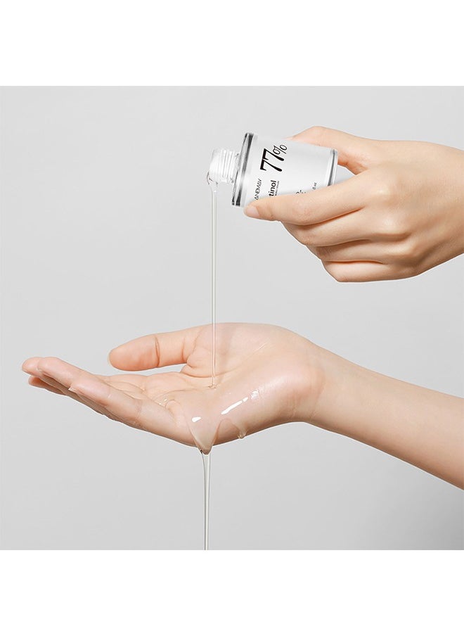 Retinol pore refining Serum, 77% Retinol Serum Refining Skin, Moisturizing Skin Lotion,Calming Skin, Refreshing, Purifying, Korean Skincare 100ml