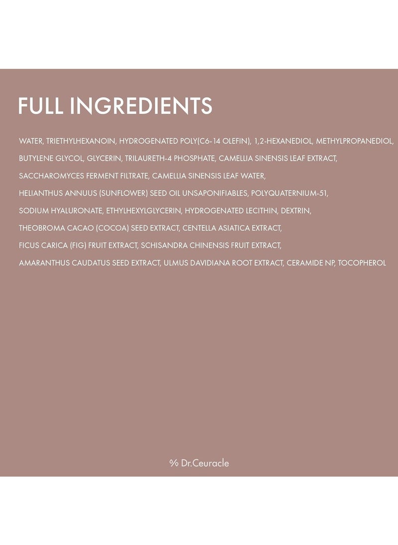 Dr. Ceuracle Vegan Kombucha Cream Essence, Cruelty Free The Most Effective All-In-One Serum Korean Skin Care Contains Kombucha, Tea Extract 78%, Camellia, Sunflower Seed Oil Not Tested On Animals